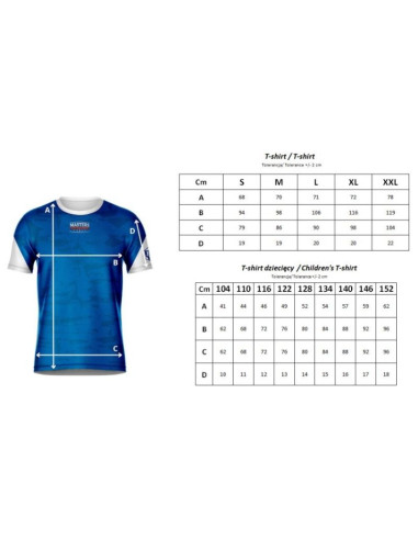 Koszulka treningowa masters (wako approved)