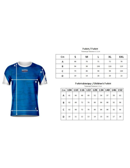 Koszulka treningowa masters (wako approved)