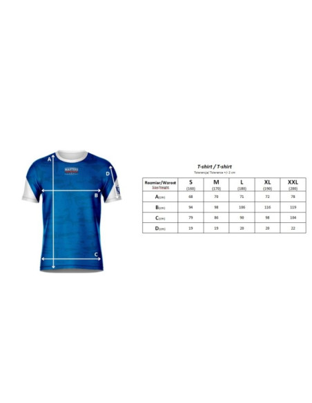 Koszulka treningowa masters (wako approved)