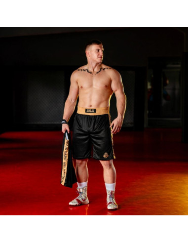 Spodenki bokserskie treningowe gold