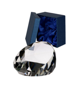 Trofeum szklane- przycisk kryształowy