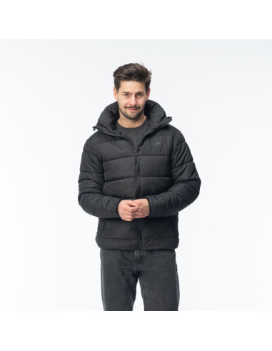 Męska kurtka zimowa pikowana mafi