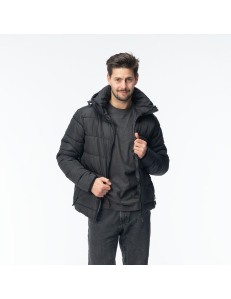 Męska kurtka zimowa pikowana mafi