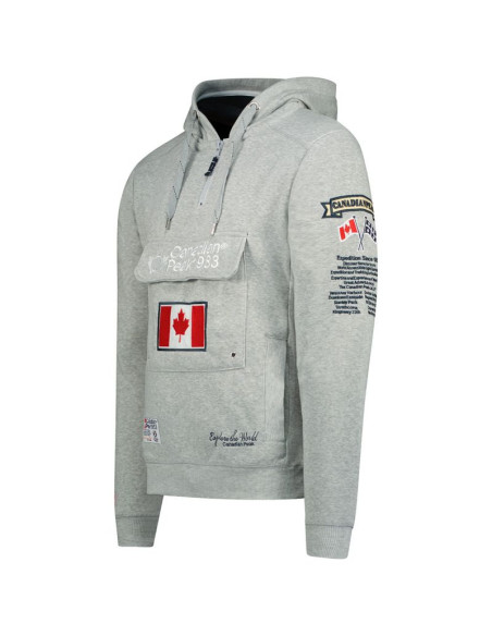Bluza canadian peak galapagos  bgrey cp men 054 pop (rbmww3826h/cp-gris mélangé)