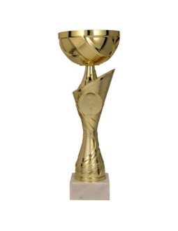 Puchar metalowy złoty ramar 2
