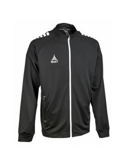 Bluza piłkarska treningowa rozpinana select spain v25 czarna