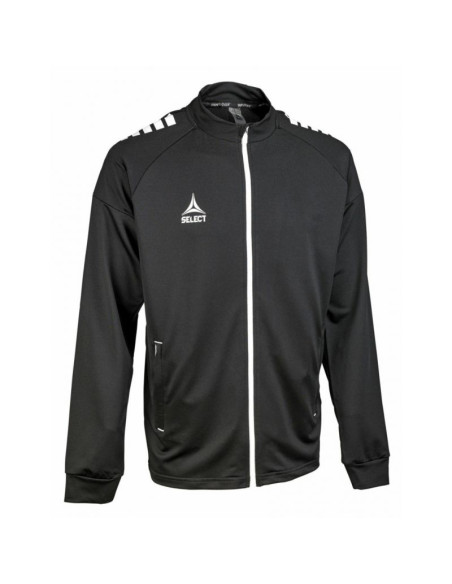 Bluza piłkarska treningowa rozpinana select spain v25 czarna