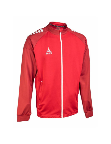 Bluza piłkarska treningowa rozpinana select spain v25 czerwona
