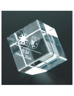 Trofeum szklane grawerowane z etui 2