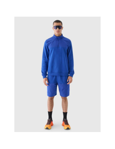 Bluza dresowa nierozpinana bez kaptura męska 4f 4frss24tswsm2035-36s