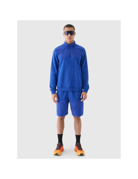 Bluza dresowa nierozpinana bez kaptura męska 4f 4frss24tswsm2035-36s