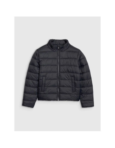 Kurtka dziewczęca puchowa z wypełnieniem syntetycznym 4f 4fjwss25tdjaf515-20s