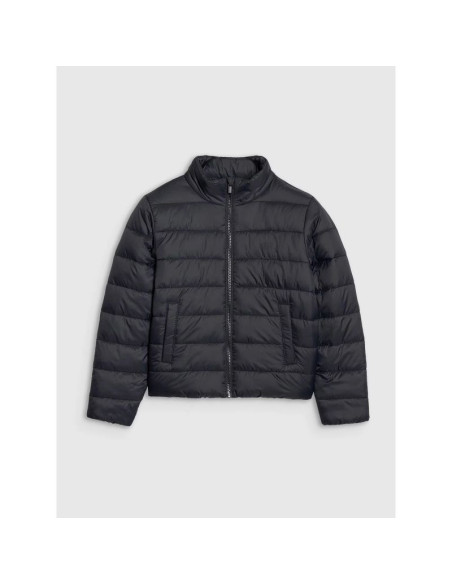 Kurtka dziewczęca puchowa z wypełnieniem syntetycznym 4f 4fjwss25tdjaf515-20s