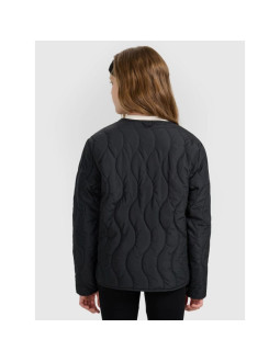 Kurtka puchowa z wypełnieniem syntetycznym dziewczęca 4f 4fjraw25tdjaf0767-20s 2