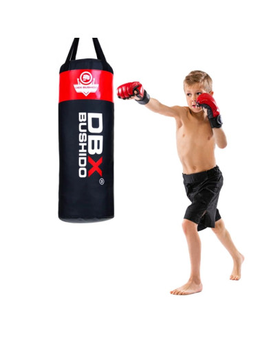 Worek bokserski dla dzieci - junior red - 80 cm / 15 kg