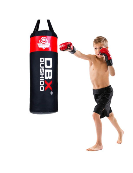 Worek bokserski dla dzieci - junior red - 80 cm / 15 kg