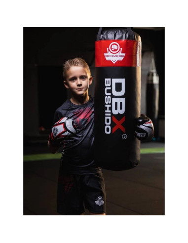 Worek bokserski dla dzieci - junior red - 80 cm / 15 kg