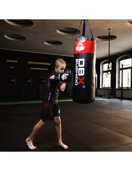 Worek bokserski dla dzieci - junior red - 80 cm / 15 kg