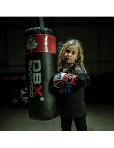 Worek bokserski dla dzieci - junior red - 80 cm / 15 kg