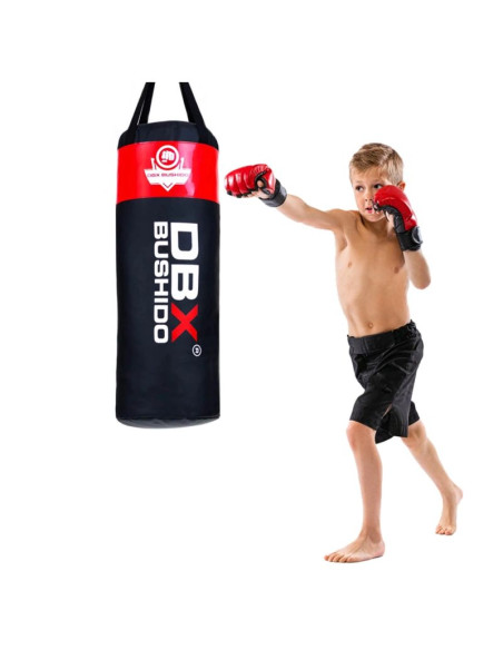 Worek bokserski dla dzieci - junior red - 80 cm / 15 kg