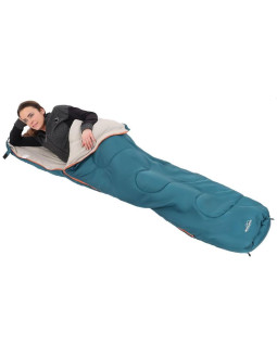 Śpiwór turystyczny mumia xxl 230x80/50cm niebieski redcliffs