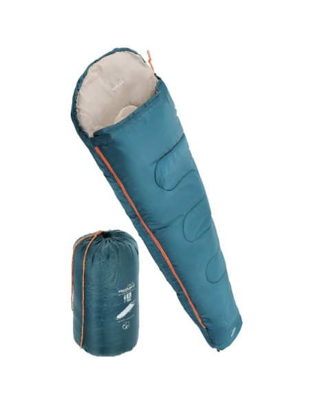 Śpiwór turystyczny mumia xxl 230x80/50cm niebieski redcliffs