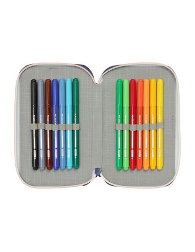 Fc barcelona piórnik z wyposażeniem double filled pencil case 29 pcs 412526854