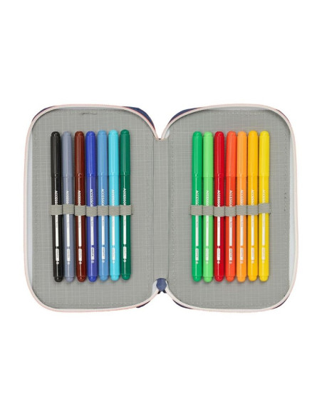 Fc barcelona piórnik z wyposażeniem double filled pencil case 29 pcs 412526854