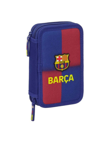 Fc barcelona piórnik z wyposażeniem double filled pencil case 28 pcs 412529854