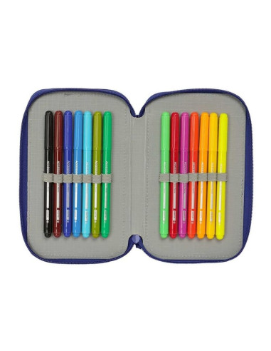 Fc barcelona piórnik z wyposażeniem double filled pencil case 28 pcs 412529854