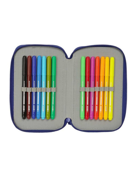 Fc barcelona piórnik z wyposażeniem double filled pencil case 28 pcs 412529854