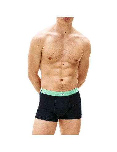 Tommy hilfiger 3-pack bokserki majtki męskie granatowe bawełna