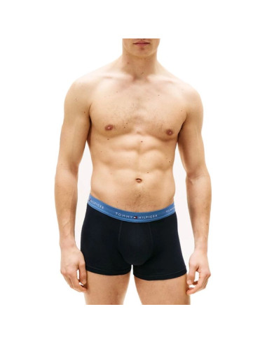 Tommy hilfiger 3-pack bokserki majtki męskie granatowe bawełna