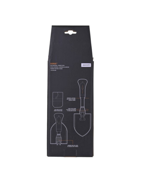 Saperka składana gerber gorge folding shovel