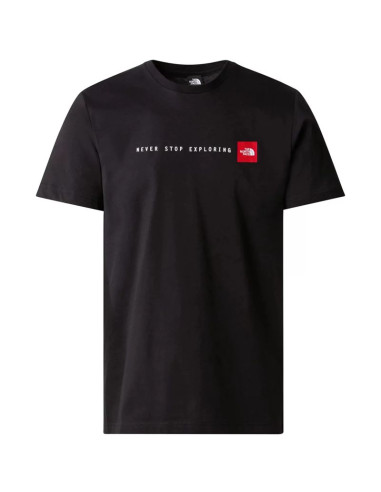 Koszulka the north face ss never stop exploring tee m - tnf black