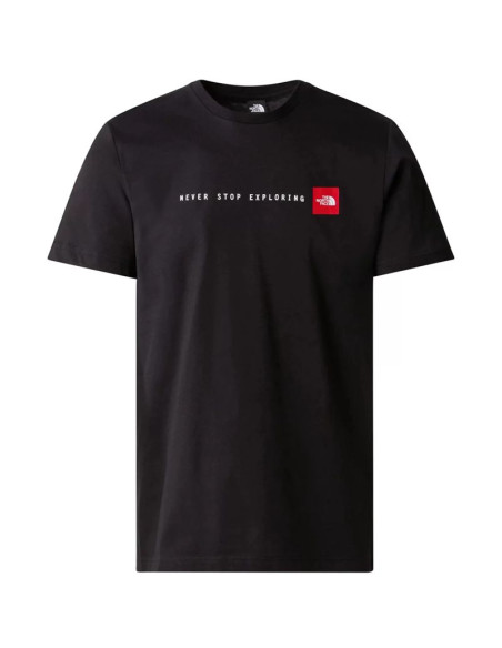 Koszulka the north face ss never stop exploring tee m - tnf black