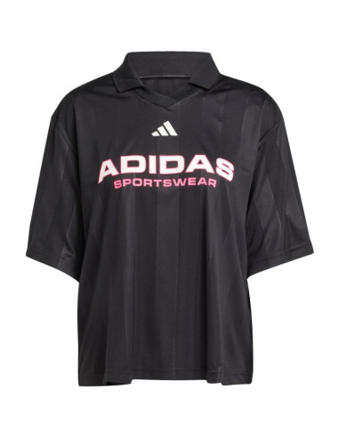 Koszulka damska adidas tiro q4 polo czarna jn2749