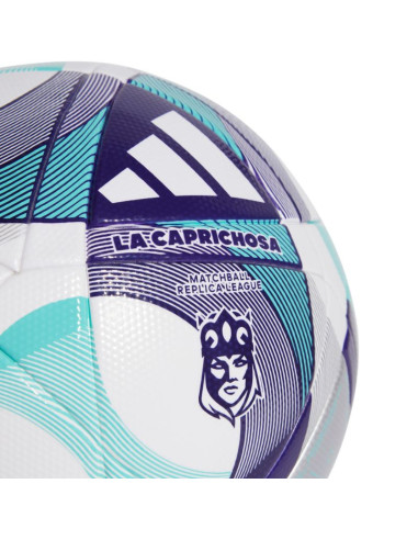 Piłka nożna adidas queens league la caprichosa niebieska ji8977