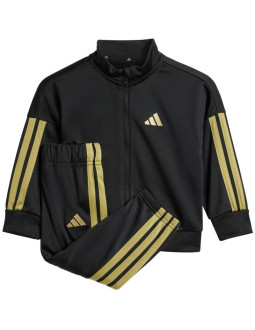Dres dla dzieci adidas essentials climacool czarno-złoty jc8857