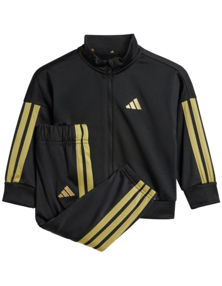 Dres dla dzieci adidas essentials climacool czarno-złoty jc8857
