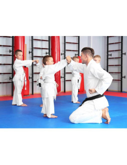 Mata do ćwiczeń z ceryfikatem bezpieczeństwa - puzzle 1x1m - tatami 2 cm 2