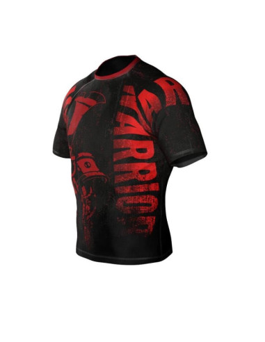 Koszulka kompresyjna "warrior" typu rashguard powstała z materiału dbx more dry  m