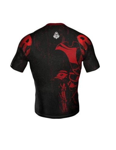 Koszulka kompresyjna "warrior" typu rashguard powstała z materiału dbx more dry  m
