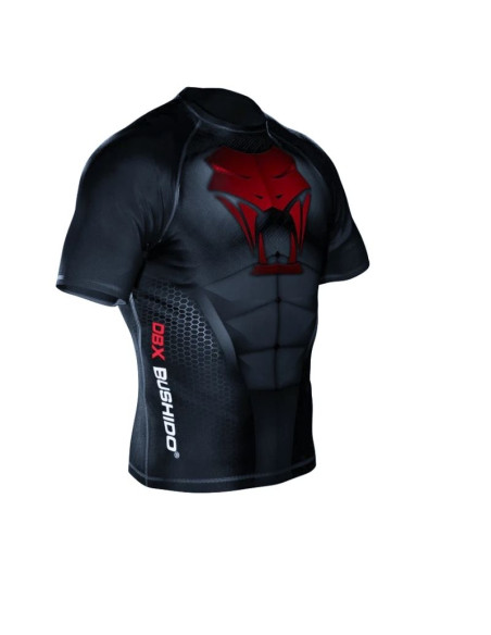Koszulka kompresyjna "snake" typu rashguard powstała z materiału dbx more dry  m