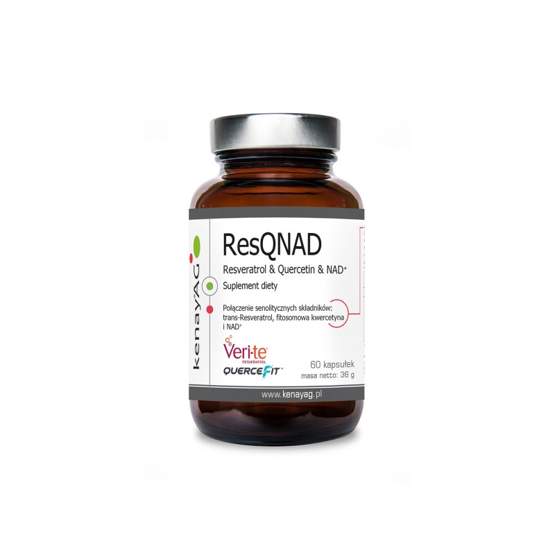 ResQNAD Resveratrol Quercetin NAD+ (60 kaps.)