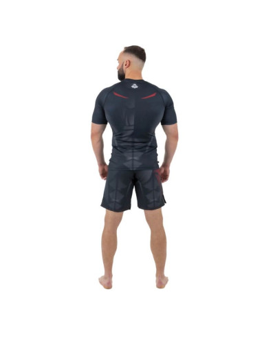 Koszulka kompresyjna "snake" typu rashguard powstała z materiału dbx more dry  m