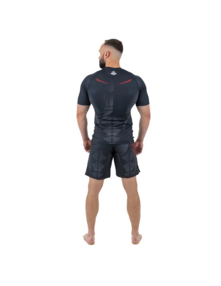 Koszulka kompresyjna "snake" typu rashguard powstała z materiału dbx more dry  m