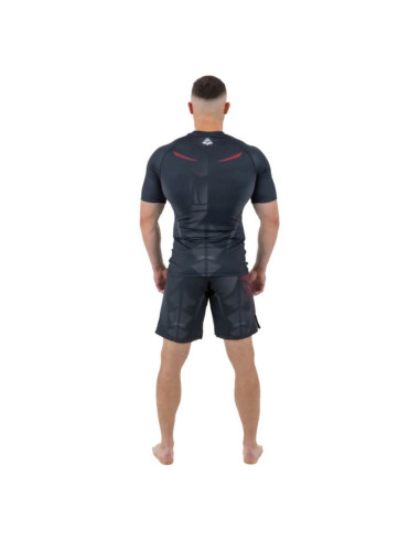Koszulka kompresyjna "snake" typu rashguard powstała z materiału dbx more dry  m