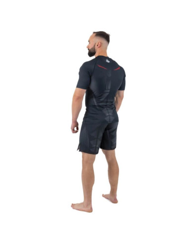 Koszulka kompresyjna "snake" typu rashguard powstała z materiału dbx more dry  m
