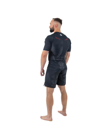 Koszulka kompresyjna "snake" typu rashguard powstała z materiału dbx more dry  m